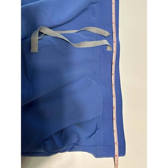 FIGS Woman’s XXL Zamora Jogger Scrub Pants  Blue Women's High Waisted Drawstring - Picture 5 of 10